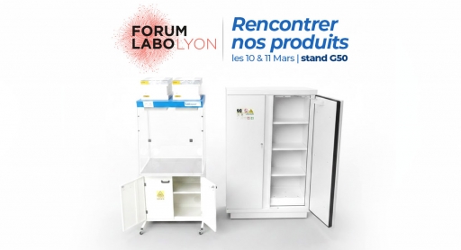 Trionyx à ForumLabo Lyon, les 10 & 11 Mars prochain !