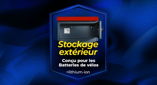 Nouvelle armoire pour les batteries lithium en extérieur !