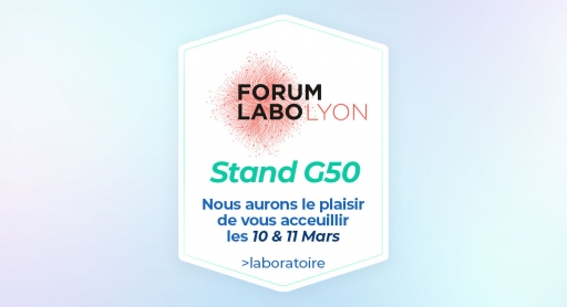 Retrouvez-nous au Forum Labo 2026 à Lyon !