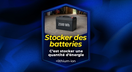 Choisir le stockage pour vos batteries lithium : la méthode la plus fiable, la méthode chiffrée !